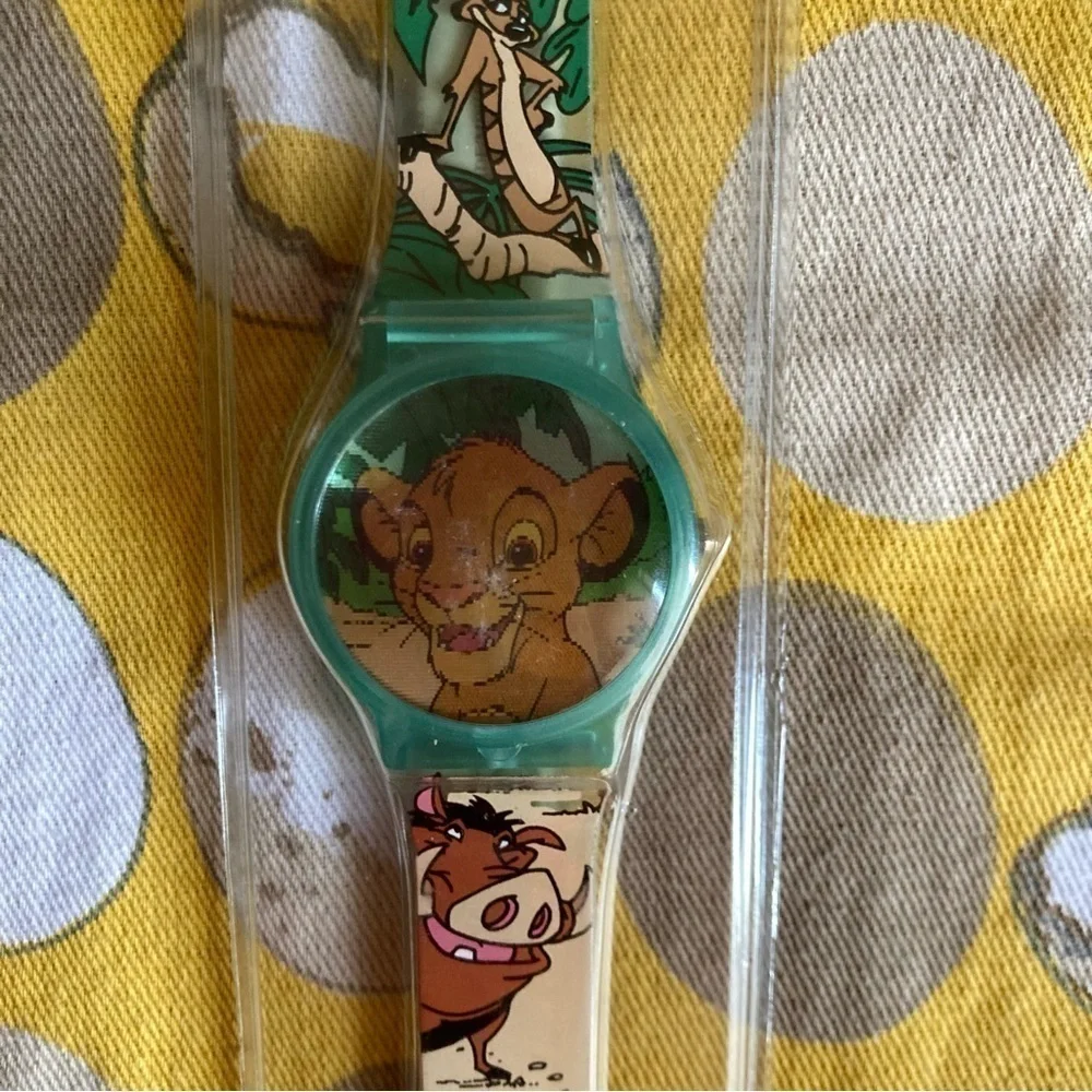 Vintage NIP Disney’s Lion King holographic watch